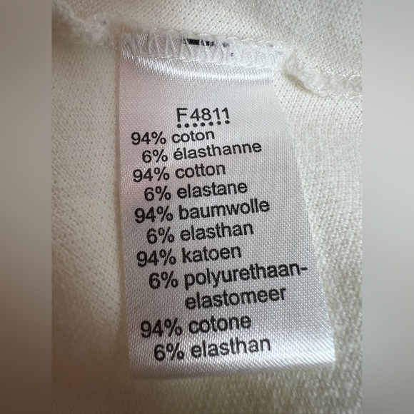 Lacoste Cream Polo - Picture 6 of 8